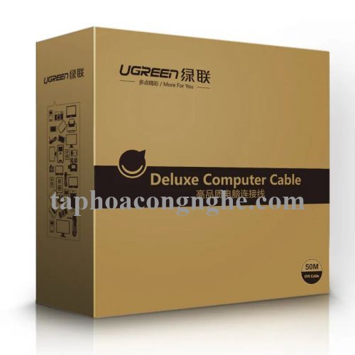 Ugreen 10362 15M màu Đen Cáp USB 2.0 sang USB B máy in có chip khuếch đại US122 30010362